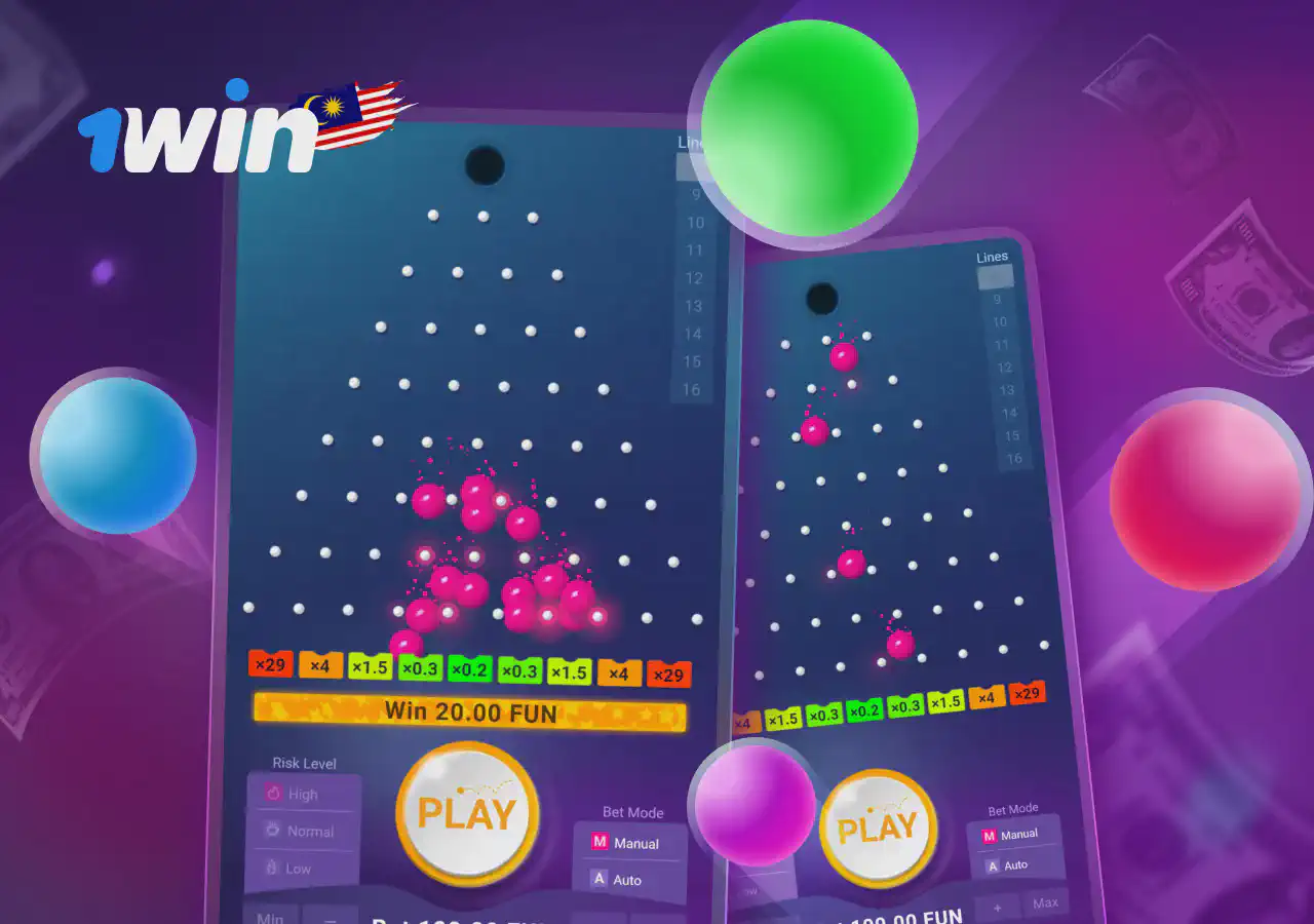 Plinko 1win dalam talian